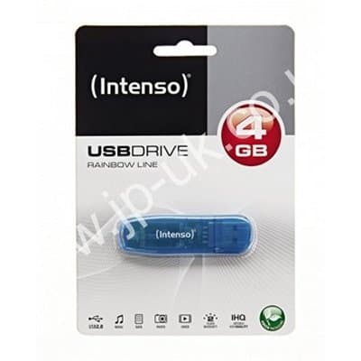 Intenso 3502450 Lápiz USB 2.0 Rainbow 4GB Azul - 2