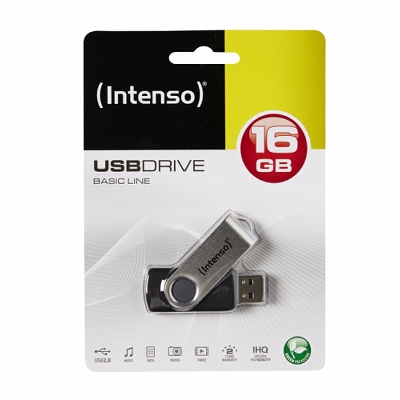 Intenso 3503470 Lápiz USB 2.0 Basic 16GB - 3