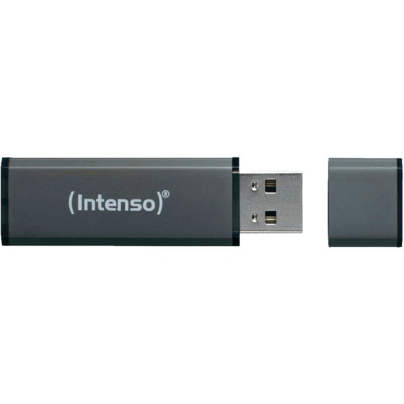 Intenso 3521461 Lápiz USB 2.0 Alu 8GB Antracita - 2