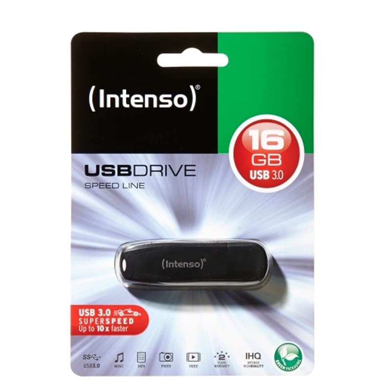 Intenso 3533470 Lápiz USB 3.2 Speed line 16GB - 3