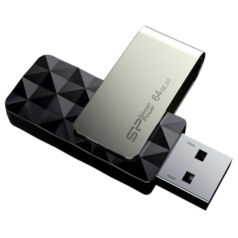 SP memoria USB Blaze B30 USB 3.1 Gen1 64GB Black - 3