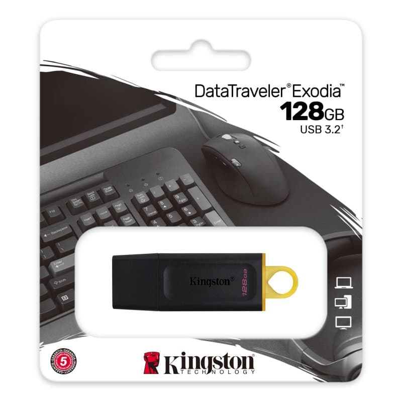 Kingston DataTraveler DTX 128GB USB 3.2 Gen1 Negro - 3