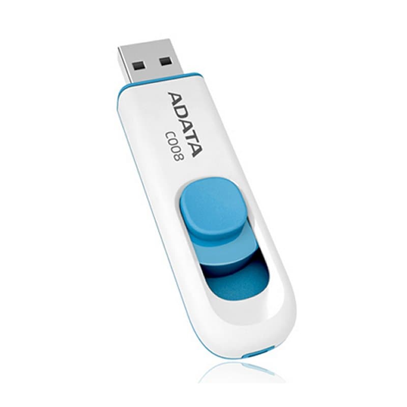 ADATA Lapiz Usb C008 64GB USB 2.0 Blanco/Azul - 2