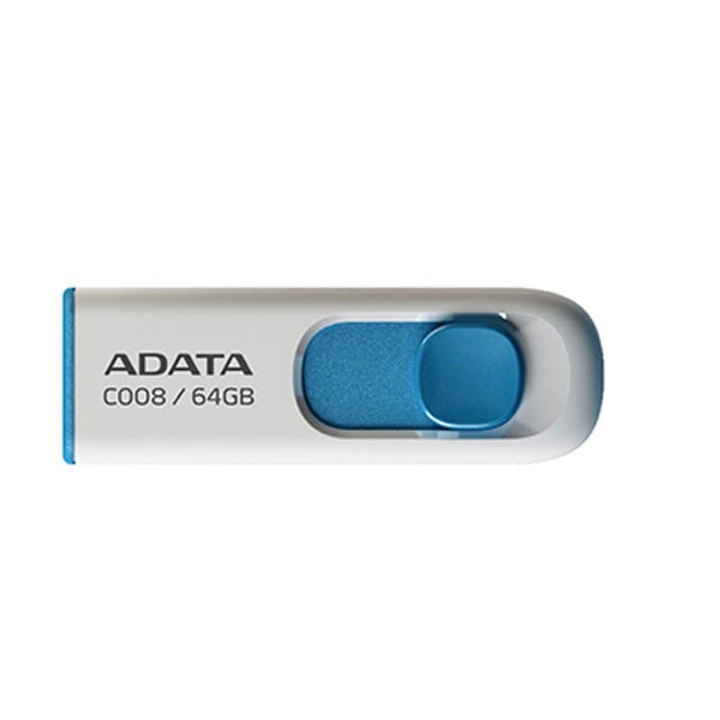 ADATA Lapiz Usb C008 64GB USB 2.0 Blanco/Azul - 3