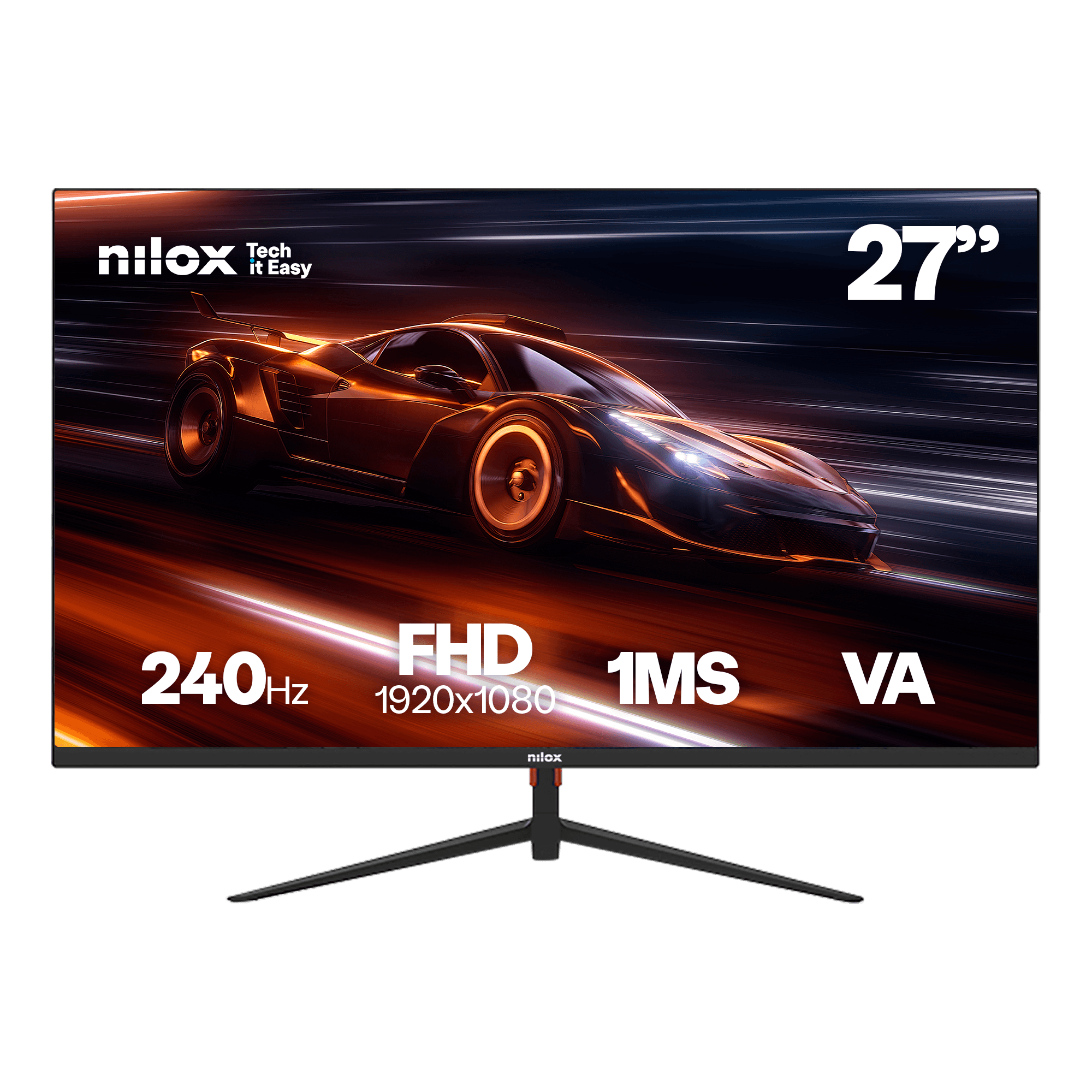 NILOX NXM27FHD2401 Monitor 27" VA 240HZ HDMI DP