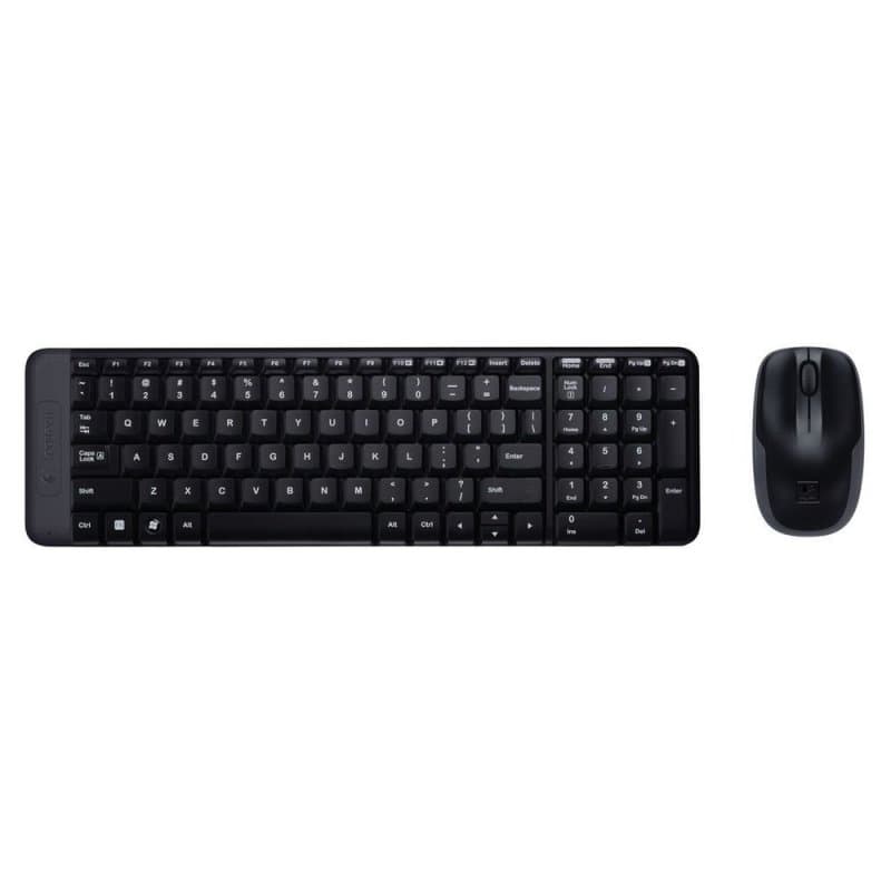 Logitech MK220 Teclado +Ratón Inalambrico 2.4GHz - 2