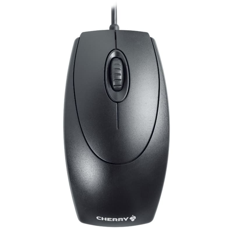 Cherry Ratón óptico Negro PS/2-USB - 2