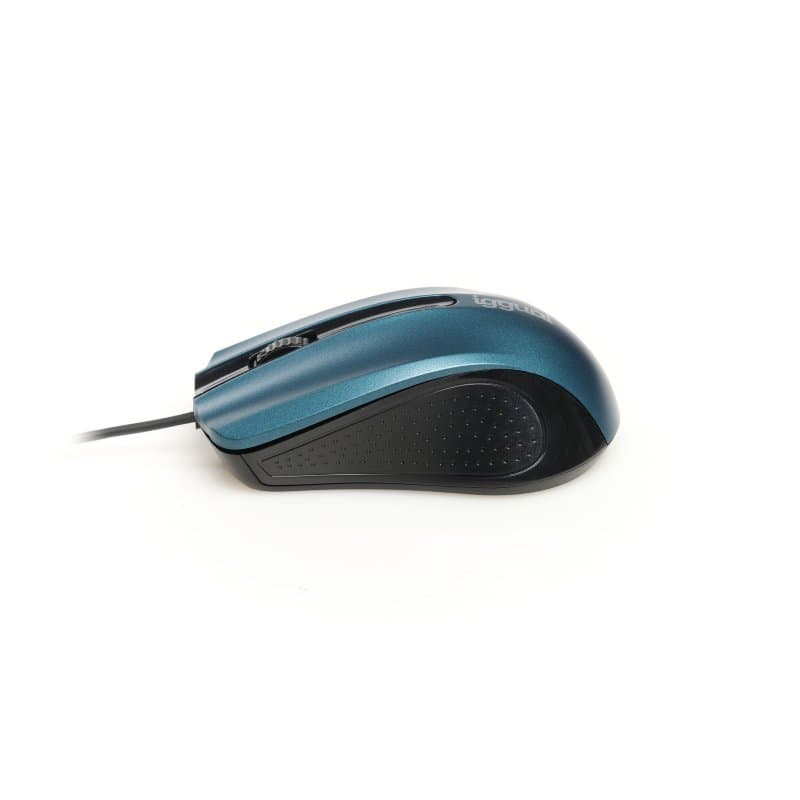 iggual Ratón óptico COM-ERGONOMIC-RL-800DPI azul - 2