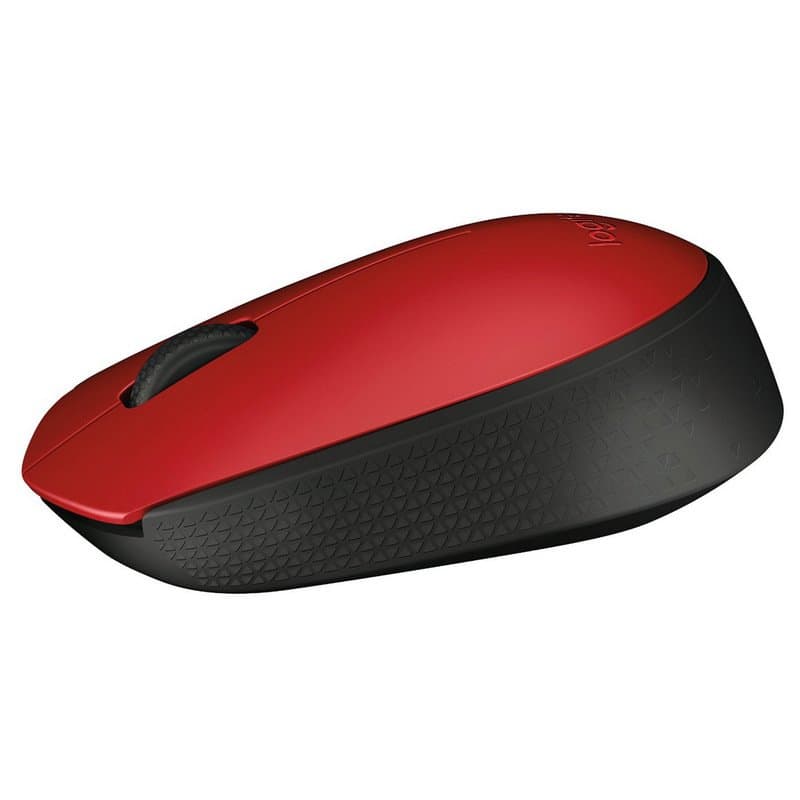 Logitech M171 Ratón Inalámbrico 1000 dpi Neg/Rojo - 3