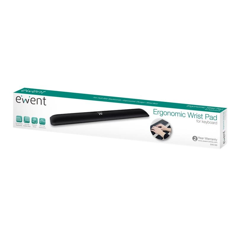 EWENT EW3180 Reposa Muñecas Ergonómico Negro - 4