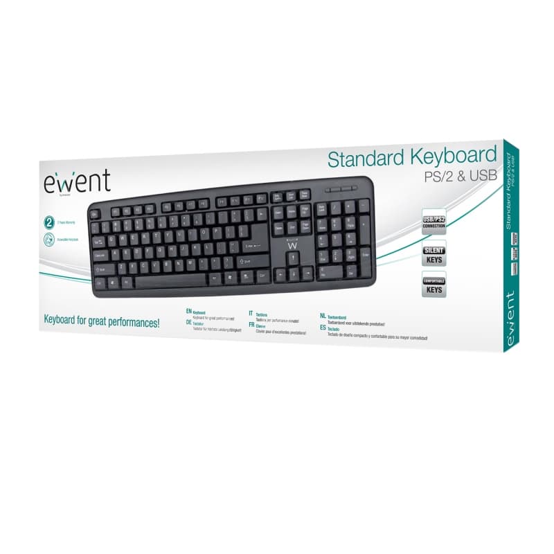 Ewent Teclado Slim EW3109 usb Negro - 3
