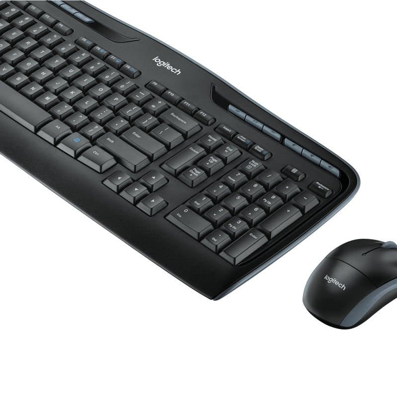 Logitech Teclado+ Ratón MK330 USB Negro - 3