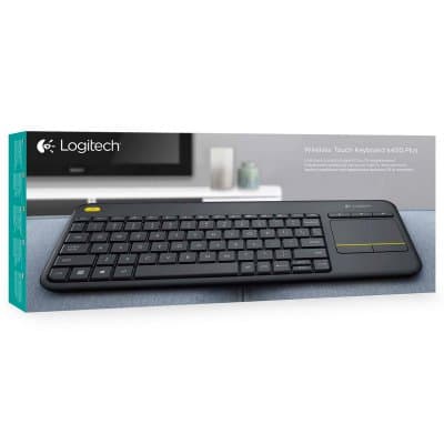 Logitech Teclado K400 920-007137 Plus Touch Negro - 4