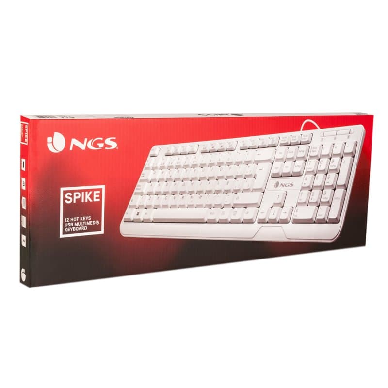 NGS teclado USB SPIKE 12 teclas multimedia - 4