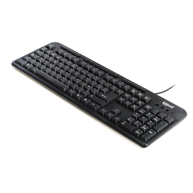 iggual Teclado multimedia CK-BASIC-120T negro - 2