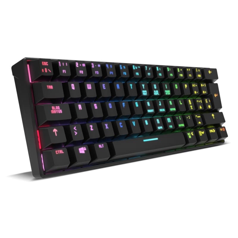 Krom Teclado Gaming KLUSTER RGB Mini Keyboard - 2