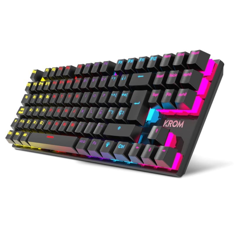 KROM Teclado Gaming NXKROMKASICTKL  TKL RAINBOW - 3