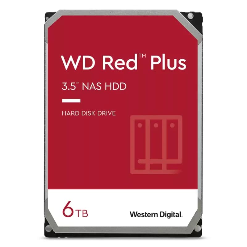 Western Digital Red Plus WD60EFPX 6TB SATA-600