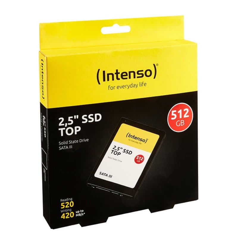 Intenso 3812450 Top SSD 512GB 2.5" Sata3 - 2