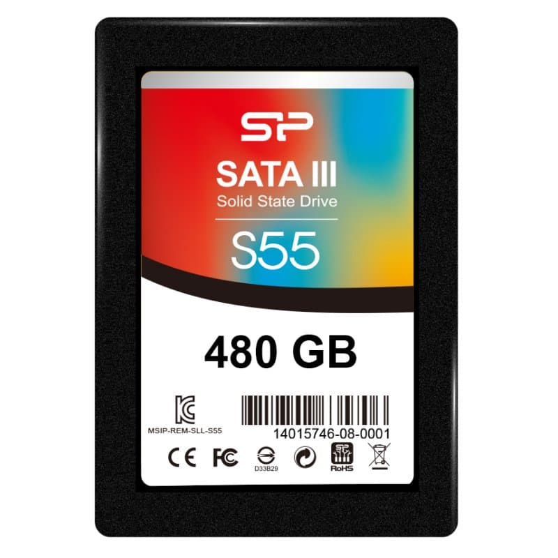 SP Slim S55 SSD 480GB 2.5" 7mm Sata3 - 2