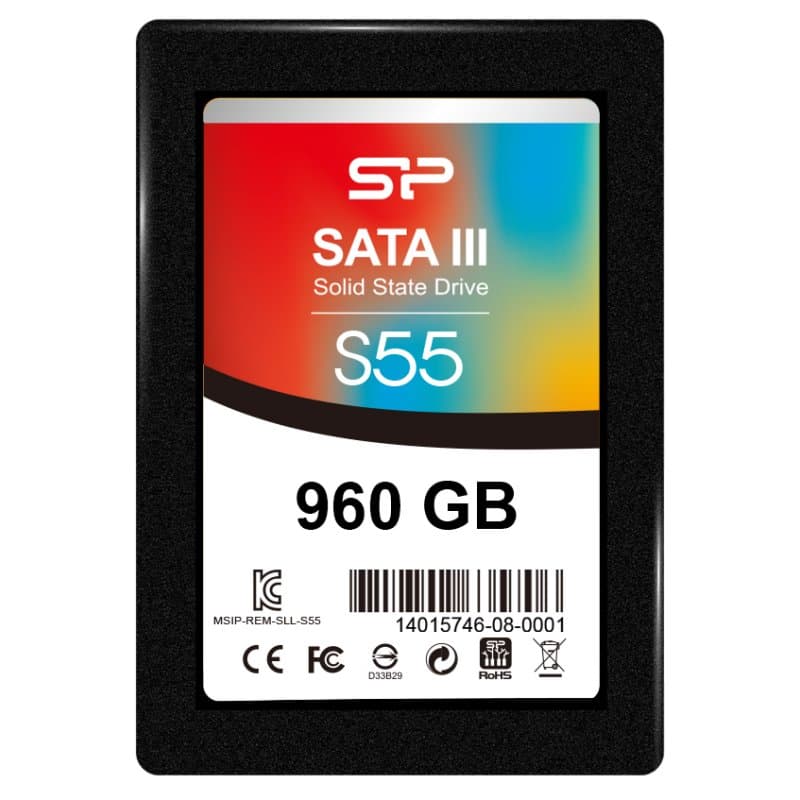 SP S55 SSD 960GB 2.5" 7mm Sata3 - 2
