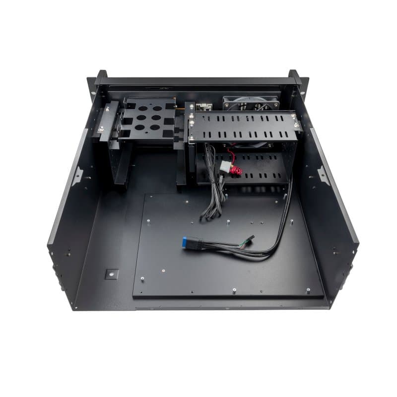 Tooq Caja RACK-406N-USB3 4U 19" ATX Sin F.A Negro - 3