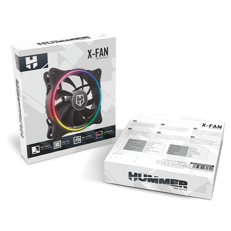 Nox Ventilador Gaming X-FAN LED ARGB - 3