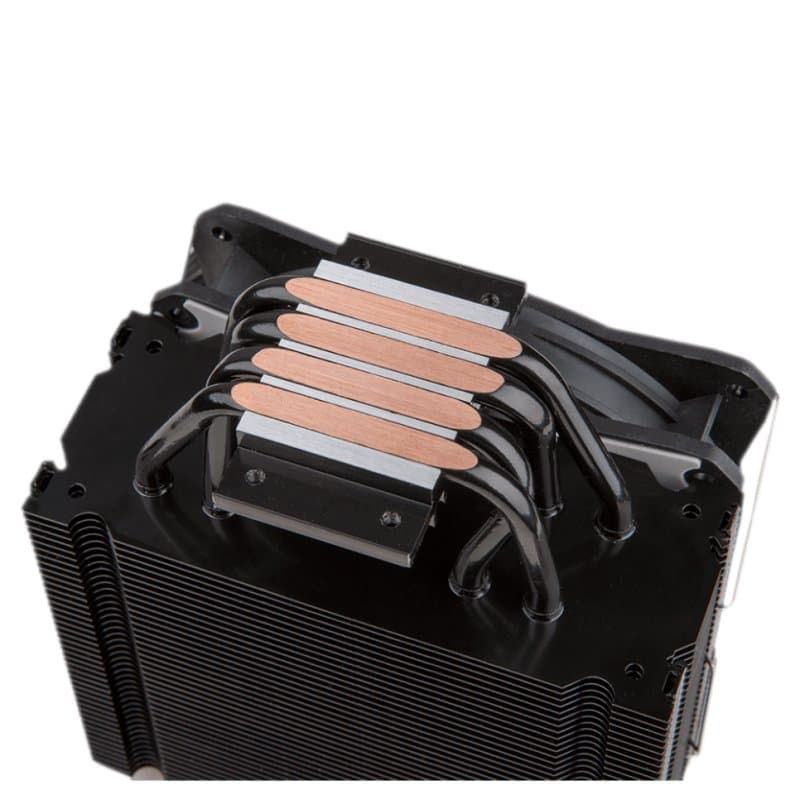 Hiditec CPU COOLER C12 PWM Black - 4