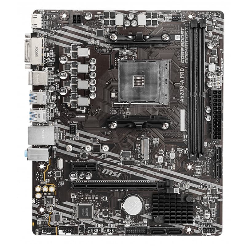 MSI Placa Base A520M-A PRO mATX AM4 - 2