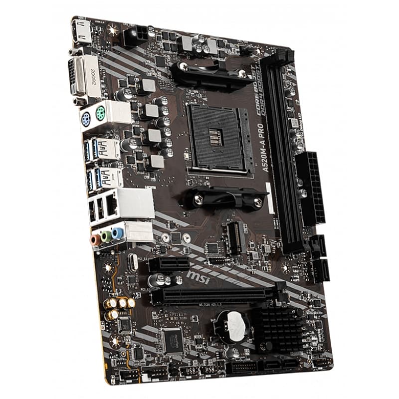 MSI Placa Base A520M-A PRO mATX AM4 - 3
