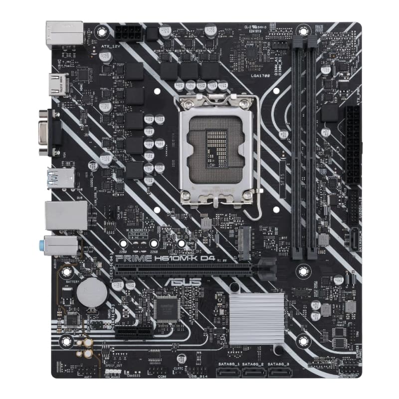 ASUS Placa Base PRIME H610M-K D4  mATX LGA1700 - 2