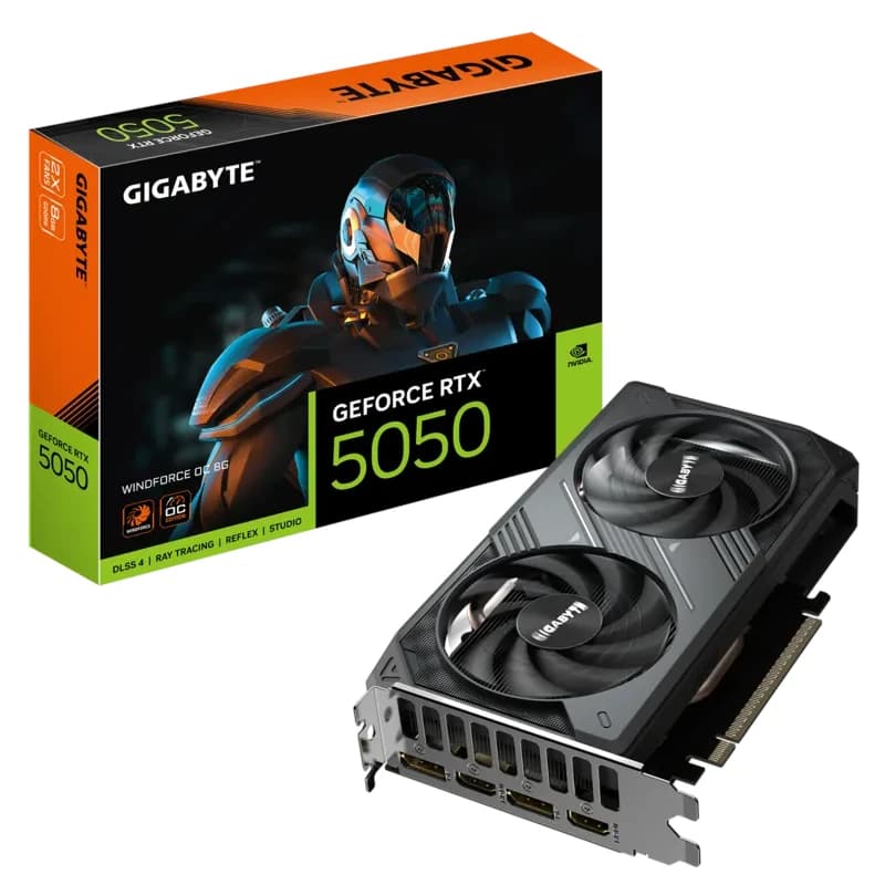 Gigabyte VGA NVIDIA RTX 5050 WINDFORCE OC 8G DDR6