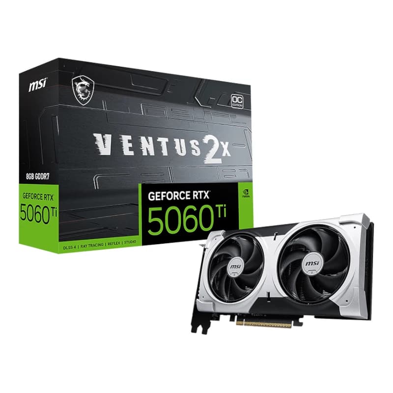MSI VGA NVIDIA RTX 5060 Ti 8G VENTUS 2X OC PLUS