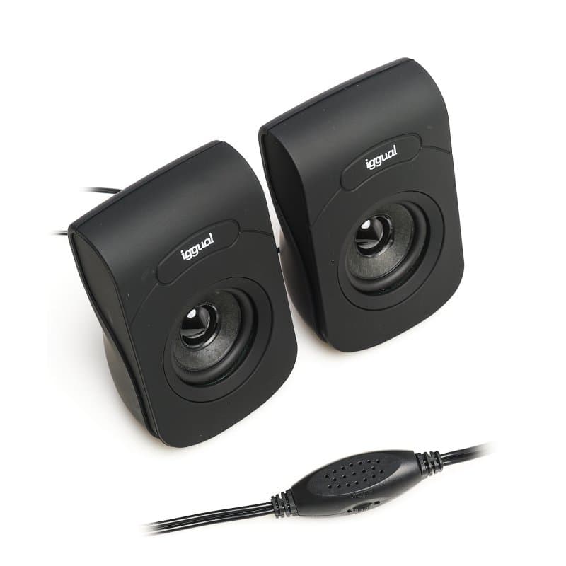 iggual Altavoces 2.0 6W mini-jack + USB - 4