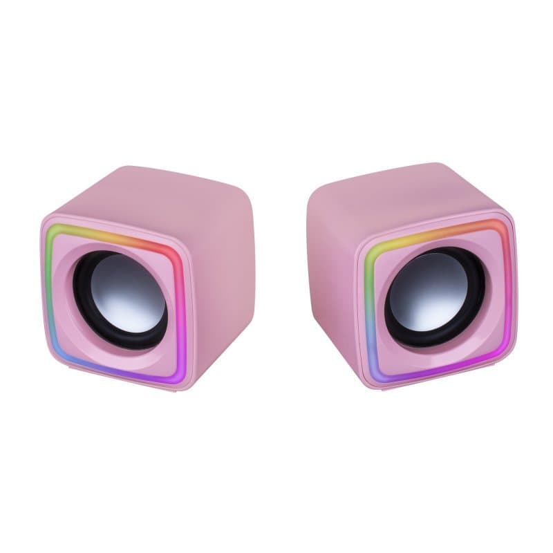 MARS GAMING Altavoces MSCUBE Premium 8W Pink - 3