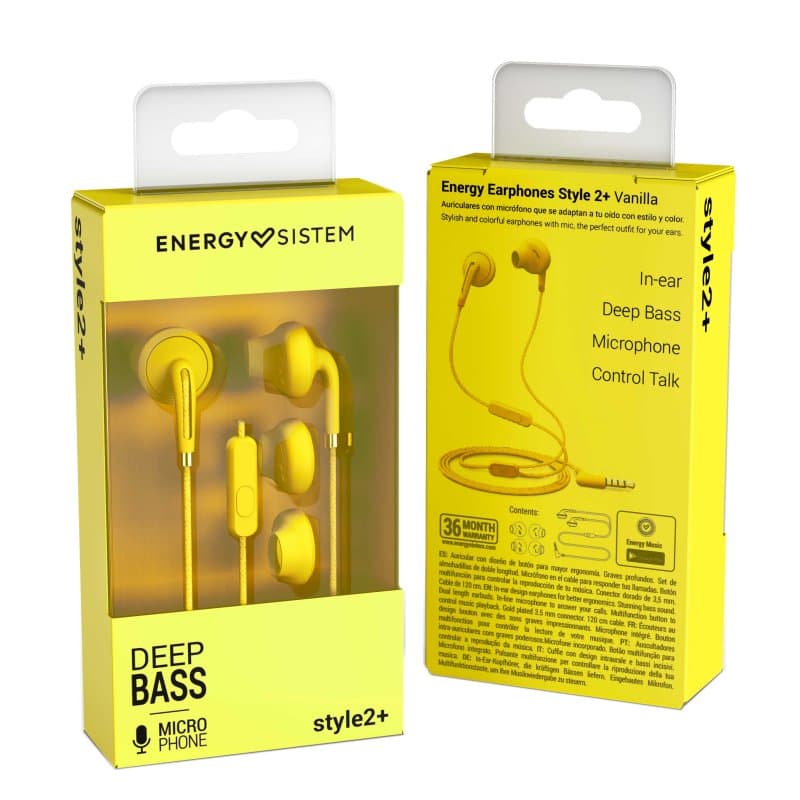 Energy Sistem Aur+Mic In ear Style 2+ Vanilla - 4