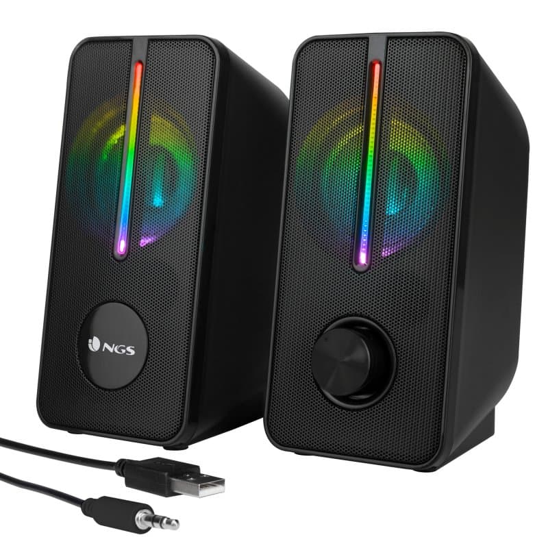 NGS Altavoces GAMING RGB 12W USB GSX-150 - 3