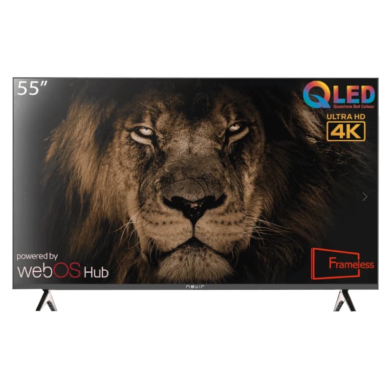 Nevir Q8480 TV 55" QLED  4k STV WebOS  2USB 3HDMI