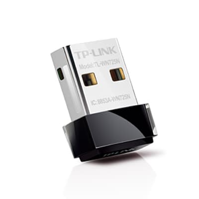 TP-LINK TL-WN725N Tarjeta Red WiFi N150 Nano USB - 3
