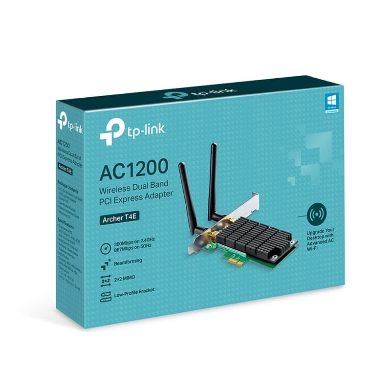 TP-Link Archer T4E Adaptador Wi-Fi PCI-E AC120 - 4