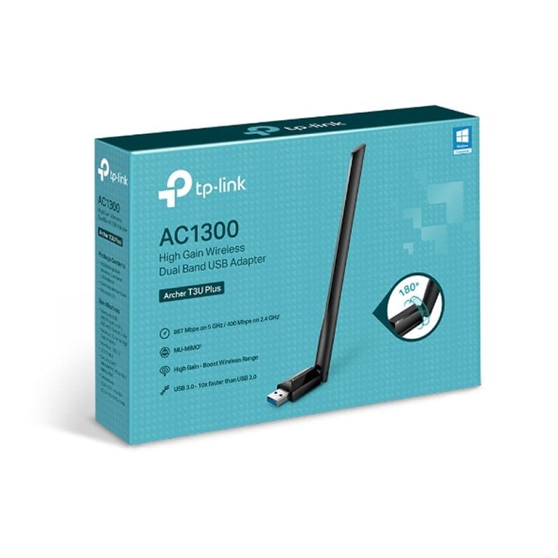TP-Link Archer T3U Plus Adaptador USB WiFi AC1300 - 3