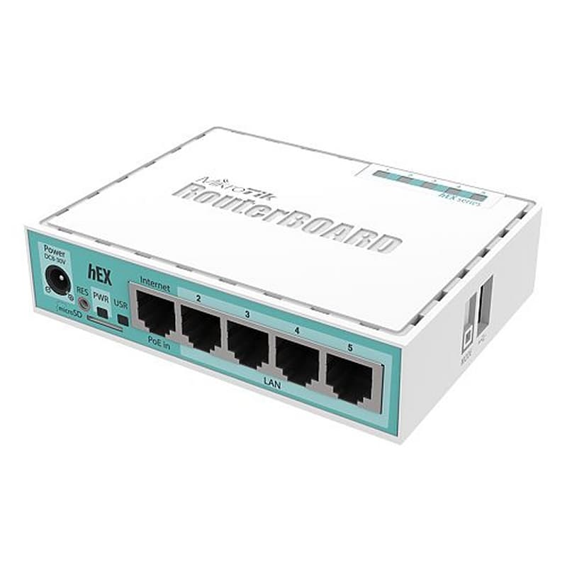 MikroTik RB750Gr3 hEX Router 5xGB L4 - 2