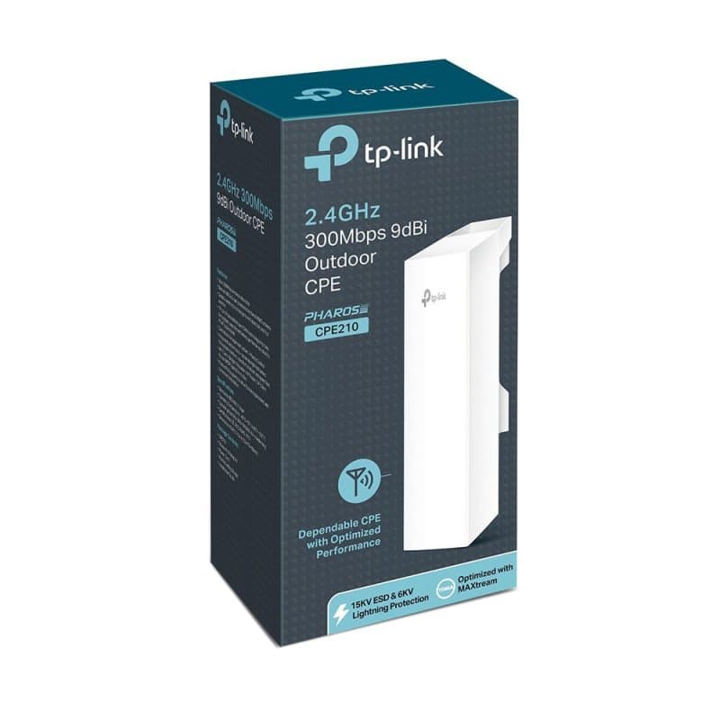 TP-LINK CPE210 Punto Acceso N300 PoE - 4