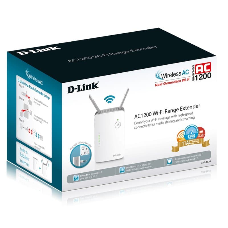 D-Link DAP-1620 Punto Acceso Repetidor AC1300 - 4