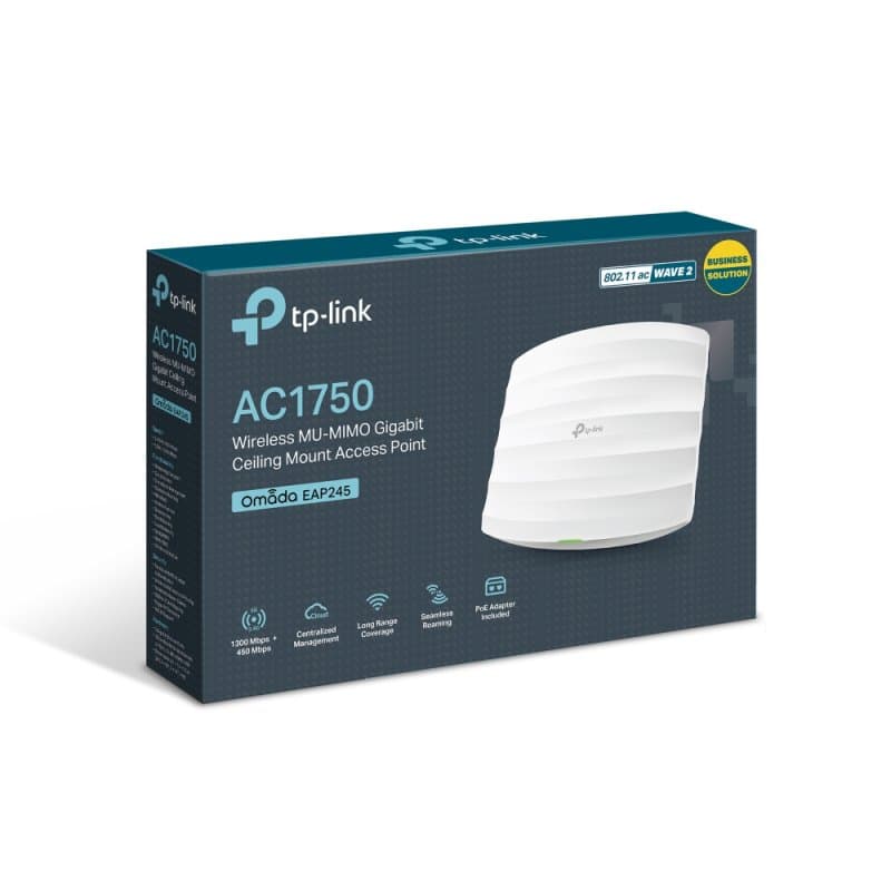 TP-LINK EAP245 Punto Acceso AC1750 Dual Band PoE - 4