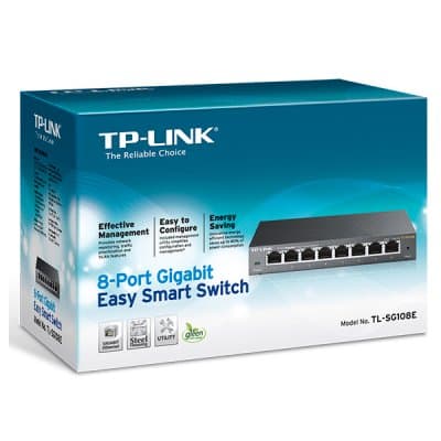 TP-LINK TL-SG108E Switch 8xGB - 4