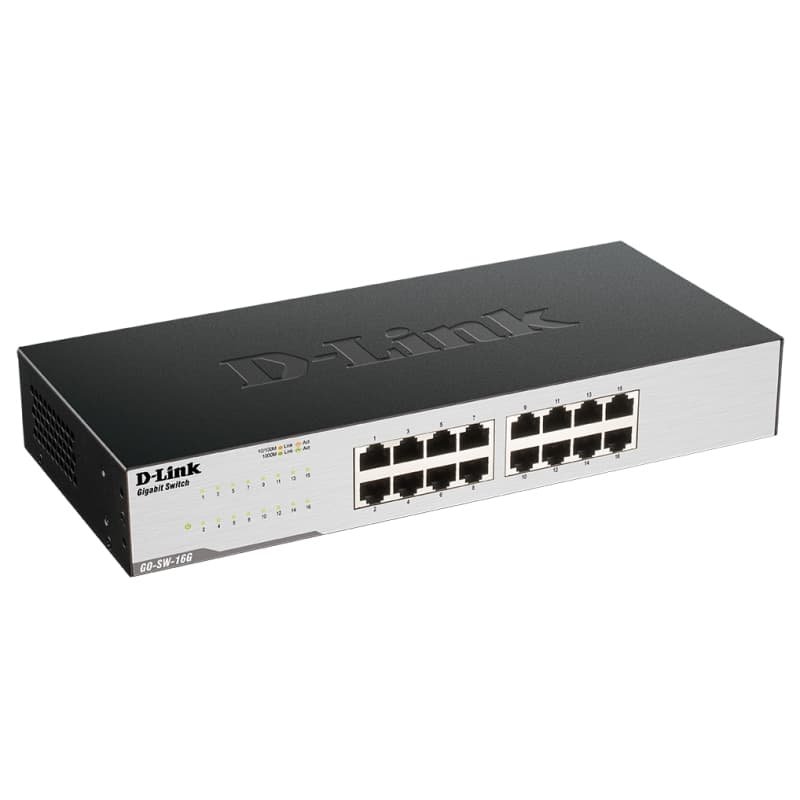 D-Link GO-SW-16G Switch 16xGB Metal - 2