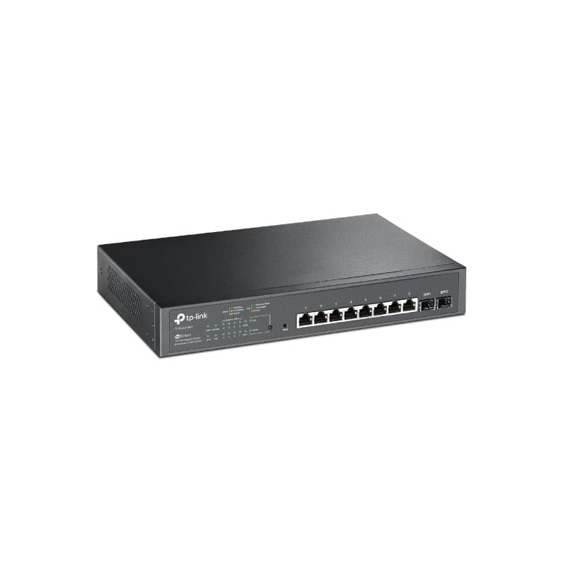 TP-LINK SG2210MP Switch 10xGB 8xPoE+ Enrackable - 2