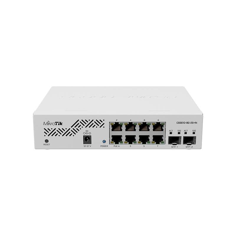 Mikrotik CSS610-8G-2S+IN 8xGbE 2x10Gb SFP+ - 3