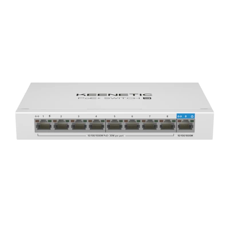 Keenetic PoE Switch 9 Gigabit 9 puertos